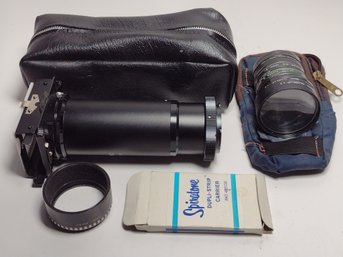 Camera Lenses Dual Strip Carrier And Cases