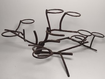 Iron Metal Tree Candle Holder