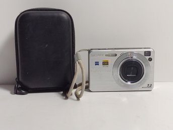 Sony Cyber Shot DSC-W110 Digital Camera And Case