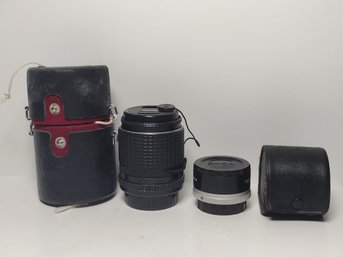 Vintage Camera Lens And Focal Converter