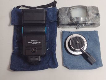 Vtg Camera Parts Lot 3 Pieces