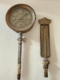 Vtg Antique Pressure Gauge And