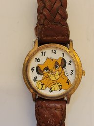 Vtg Disney Timex The Lion King Watch