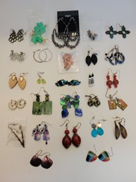 27 Pairs Of Assorted Earrings