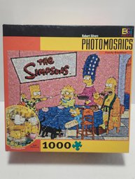 The Simpsons Photomosaics 1000pc Puzzle