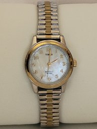 Timex Womens Indiglo Two Toned Watch