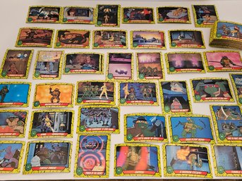 Over 120 Vtg 1989 Teenage Mutant Ninja Turtle Topps Trading Cards