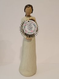 15' Blue Willow Welcoming Spirit Figurine