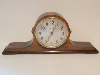 Vtg Gilbert 1807 Wooden Mantle Clock