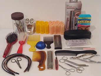 Hair Care And Accessories Lot 44 Pieces