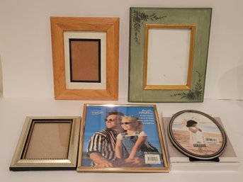 Wood And Metal Picture Frames