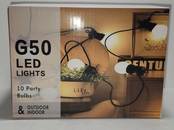 New-LED String Lights G50 Indoor & Outdoor