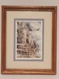 Signed Framed Art Print The Three Watchmen By Jody Bergsma