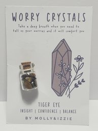 Worry Crystals Tiger Eye Small Vial