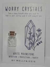 Worry Crystals White Moonstone Small Vial 1 Of 2