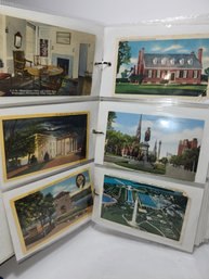 Presidential Postcard Album Full Over 150 Postcards
