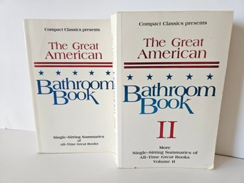The Great American Bathroom Book 1 & 2