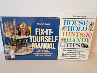2 Reader's Digest Fix It Yourself And Handy Tips Books