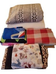 10 Assorted Blankets King To Thow Blankets