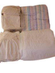 Eddie Bauer Queen Size Comforter Mattress Pad Bed Skirts And Sheets