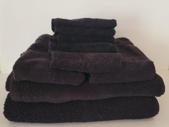 Black Towel Set X 10