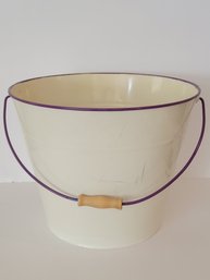 Large Vintage Style Pail Bucket