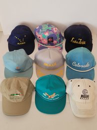 Collection Of Travel Trucker And Snapback Caps