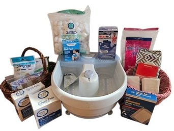 Conair Messaging Foot Bath And Bathroom Lot