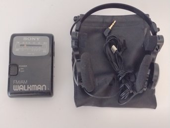 Vtg Sony Walkman And Koss Headphones