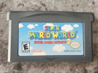 Nintendo Game Boy Advanced Super Mario World Advance 2 Game Cartridge