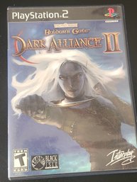 PS2 Dark Alliance II Game W Booklet