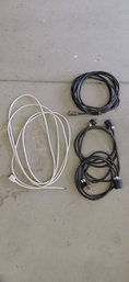 4 Assorted Extension Cords