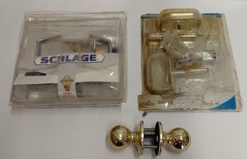 Assorted Door Handles And Locks
