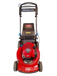 Toro 22-inch Toro 22 Inch Recycler SmartStow Gas Self-propelled Lawn Mower.