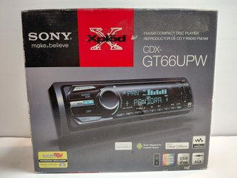 Sony Xplod CDX-GT66UPW In-dash Car Stereo Receiver.