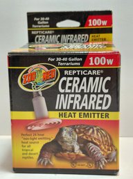 Zoo Med ReptiCare 100 Watt Ceramic Infrared Heat Emitter.