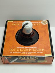 Fluker's 8.5' Ceramic Clamp-Lamp For Reptile Habitats.