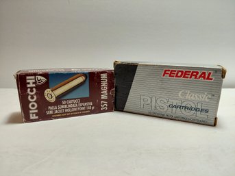 357 Magnum Centerfire Pistol Cartridges