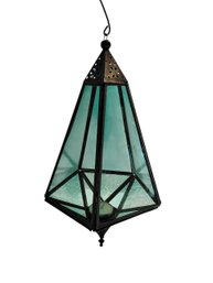 World Market Hanging Glass Lantern
