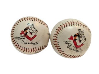 Vintage 1991 Rawlings Tony The Tiger Promotional Baseballs