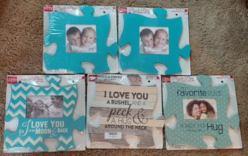 P Graham Dunn Puzzle Piece Artwork Photo Frame