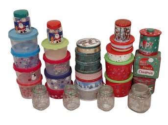 Festive Food Storage Containers