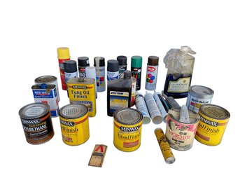 Paint And Stain Lot