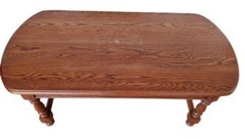 Traditional Style Solid Wood Coffee Table