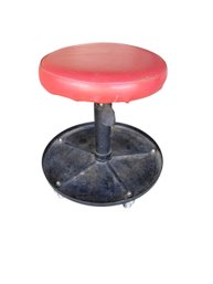 Pneumatic Rolling Mechanic Shop Stool