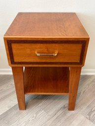 MCM Design Wooden Nightstand