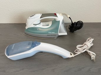 Iron And Steamer Lot