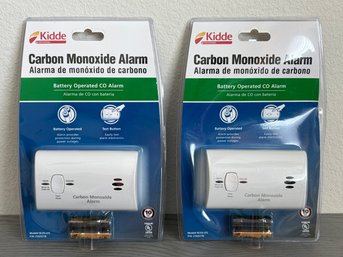 2 New Kidde Carbon Monoxide Alarms