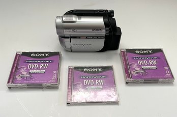 Sony Handycam Mini DVD Hybrid Camcorder.