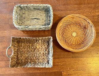 3 Pc Home Decor Baskets
